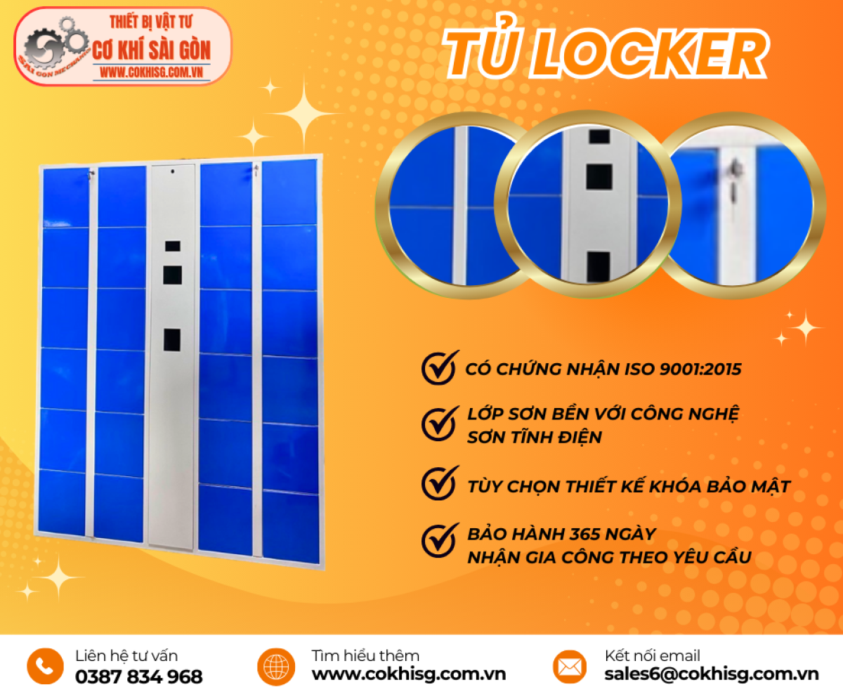 Tủ Locker, Tủ Nhân Viên Cao Cấp