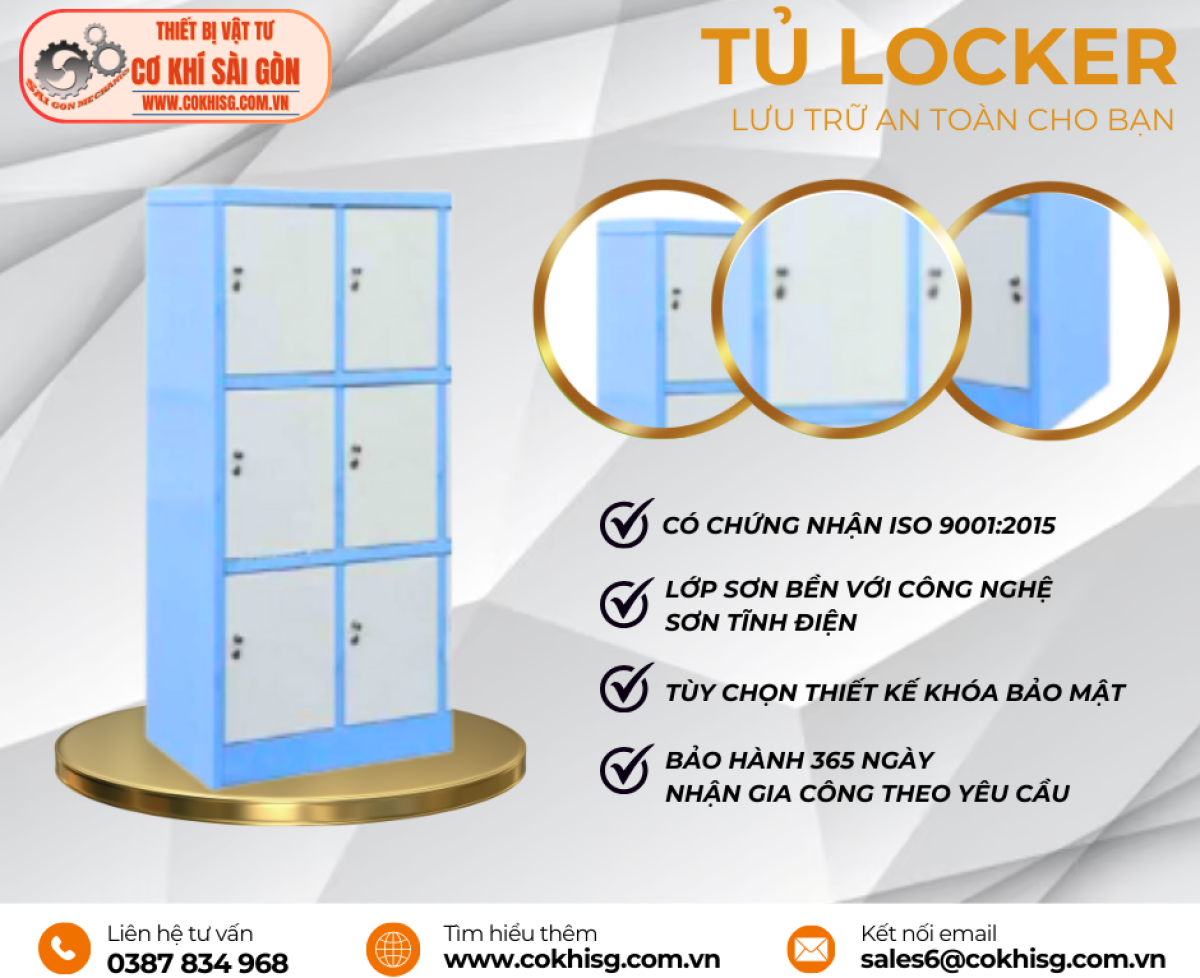 Tủ locker cao cấp