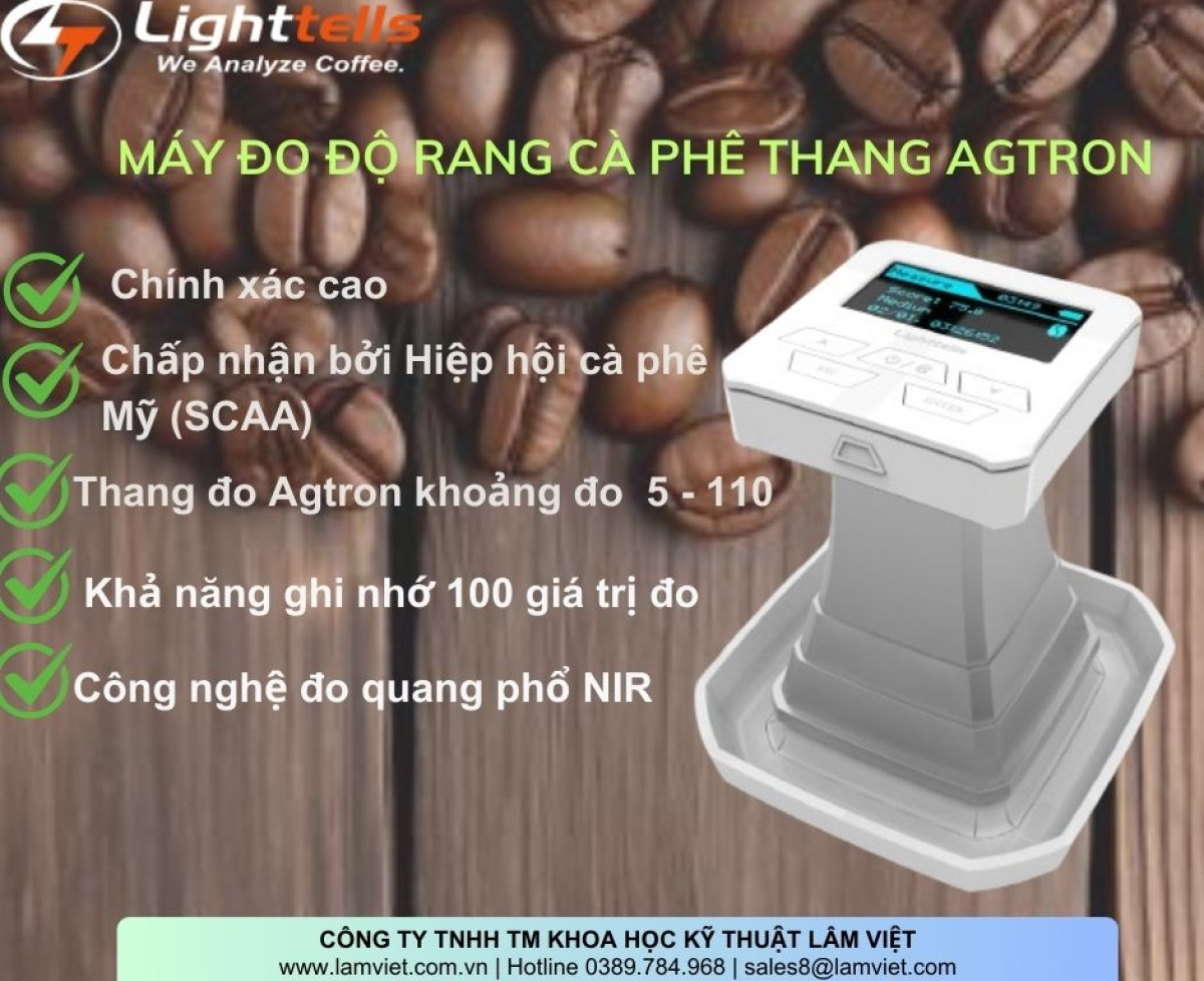 Máy Đo Độ Rang Cà Phê Thang Agtron - CM-100