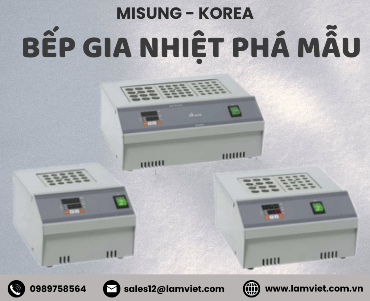 Bếp gia nhiệt phá mẫu (Block gia nhiệt)