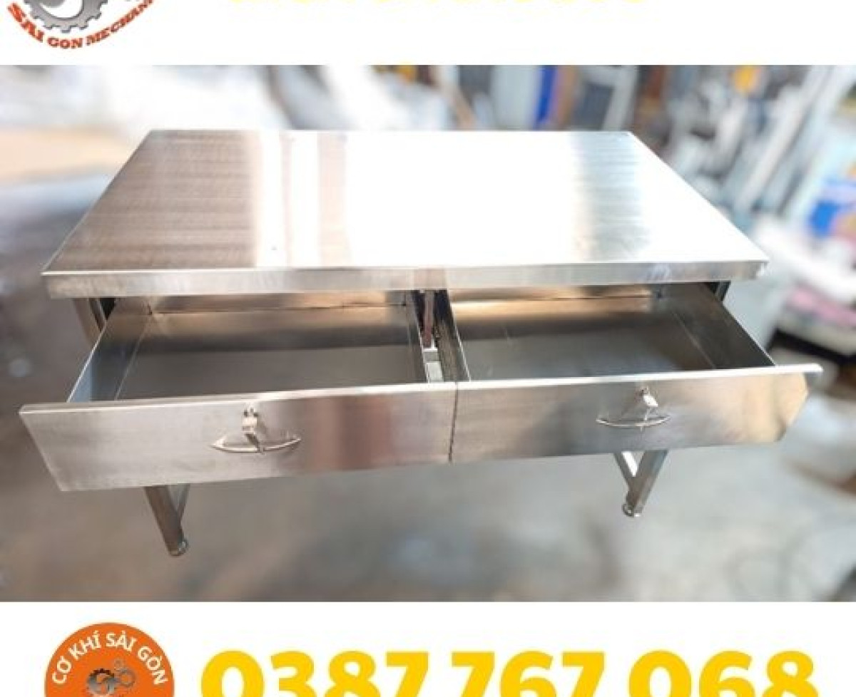 Bàn bếp inox 304 - TBVT CƠ KHÍ SÀI GÒN