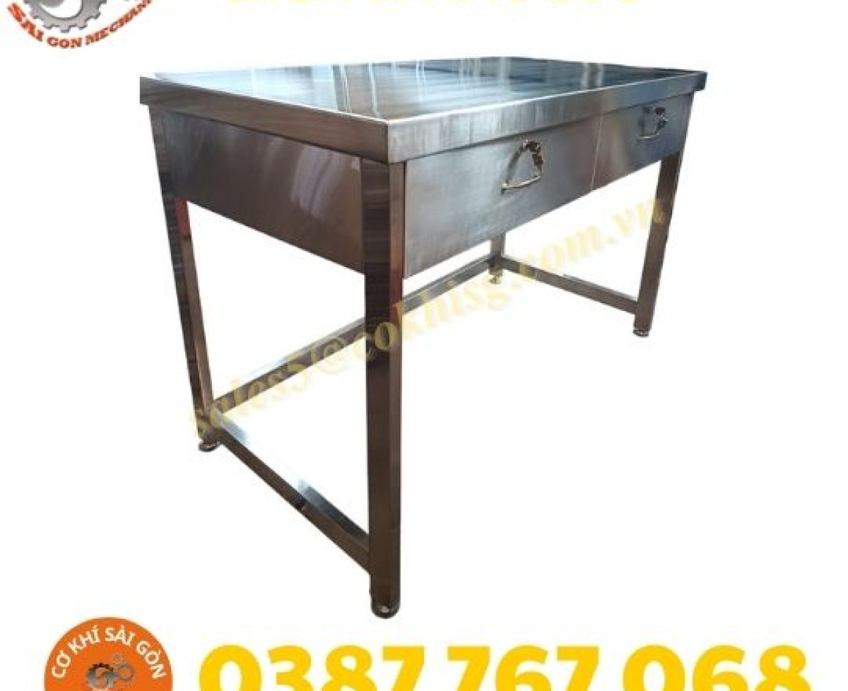 Bàn bếp inox 304 - TBVT CƠ KHÍ SÀI GÒN