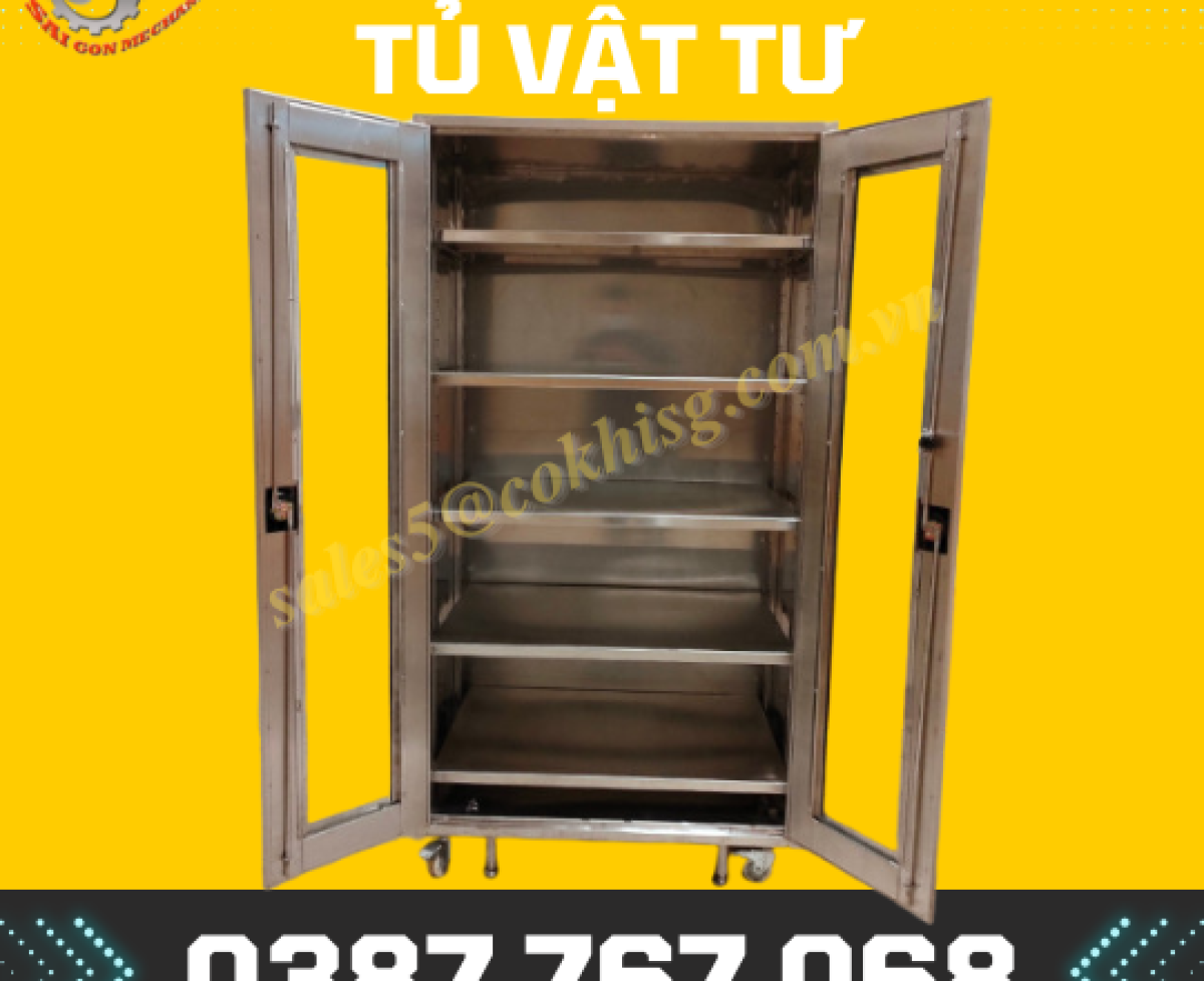 TỦ CHỨA DỤNG CỤ VẬT TƯ - TBVT CƠ KHÍ SÀI GÒN