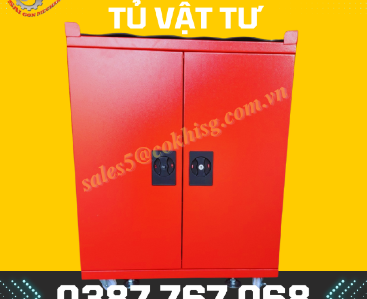 TỦ CHỨA DỤNG CỤ VẬT TƯ - TBVT CƠ KHÍ SÀI GÒN