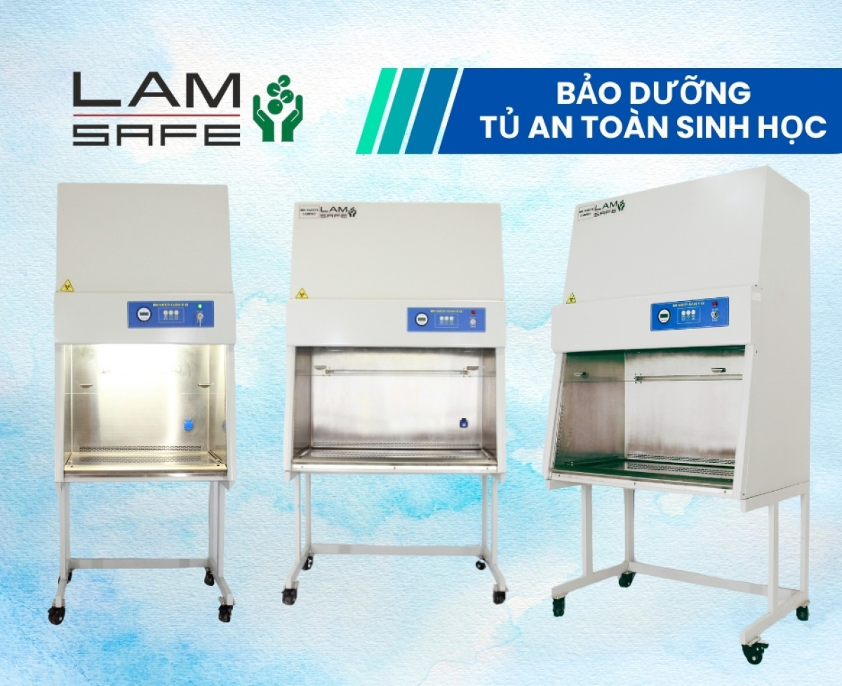 Tủ An Toàn Sinh Học Class II, B2 – LAMSAFE của Lâm Việt