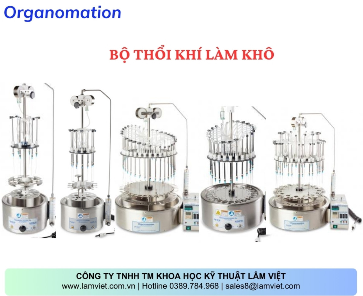 Bộ Thổi Khí Làm Khô NVAP từ ORGANOMATION - USA