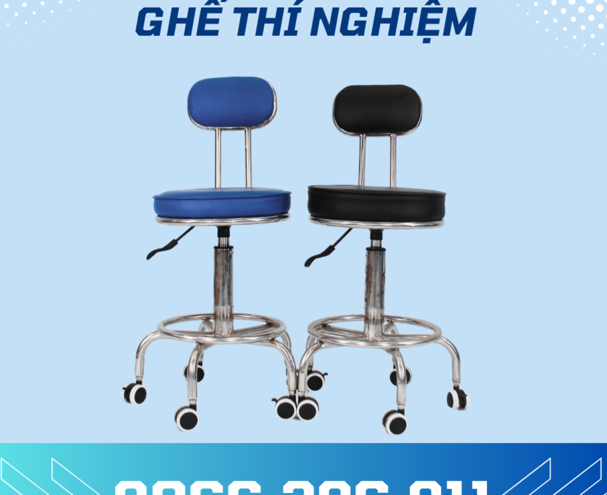 Ghế Inox phòng thí nghiệm