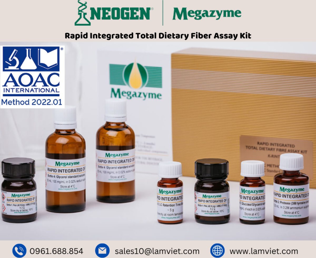 Rapid Integrated Total Dietary Fiber Assay Kit