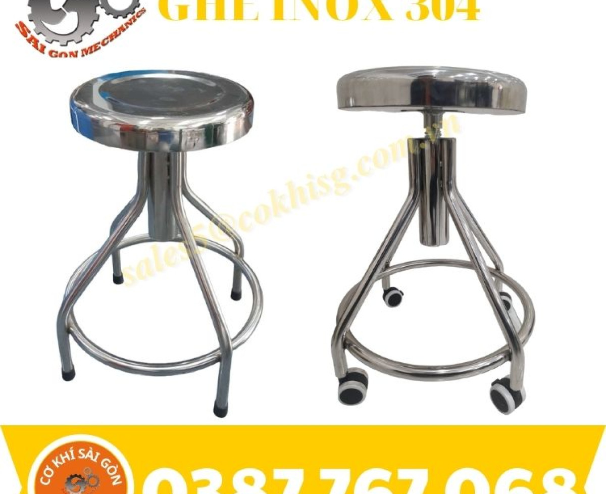 Ghế thí nghiệm inox