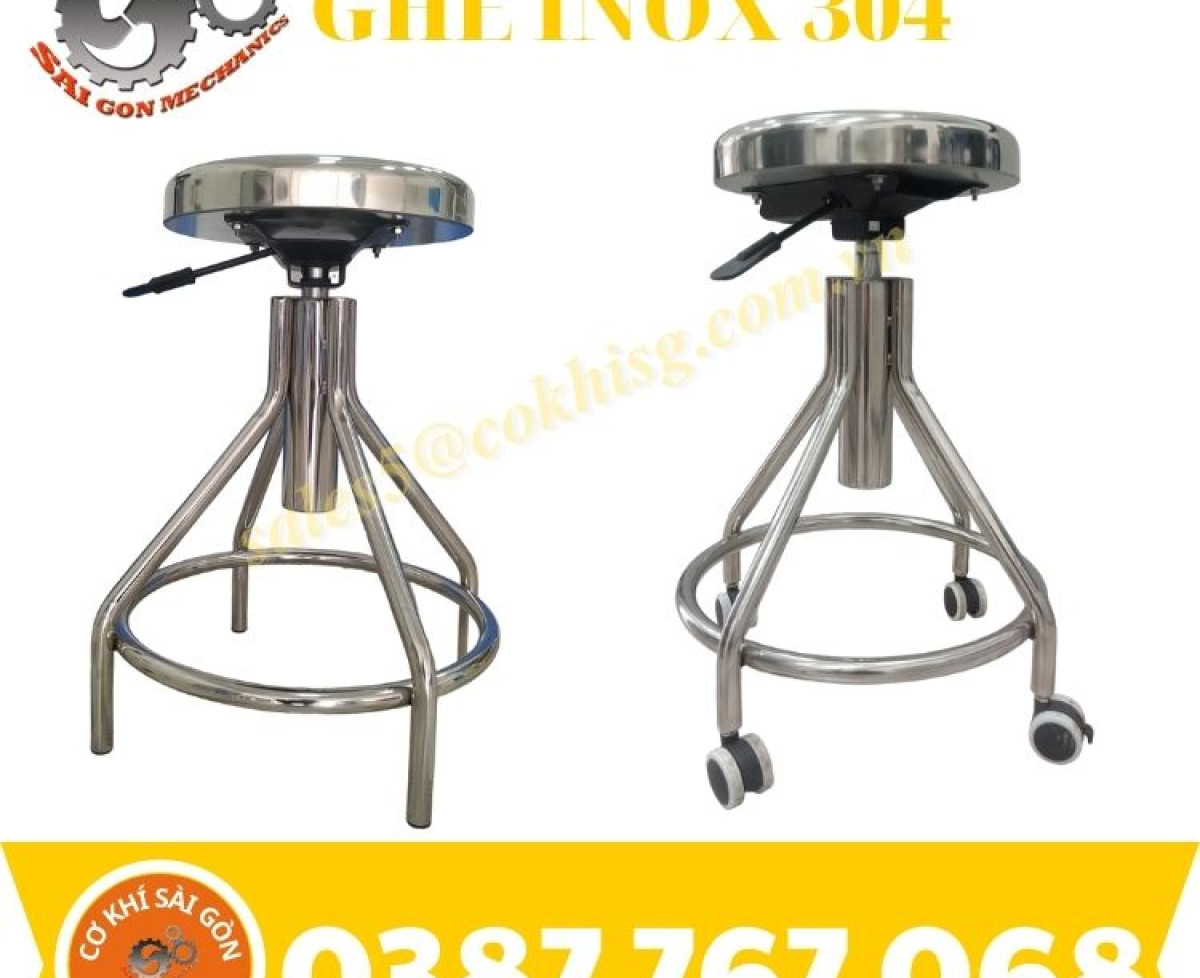 Ghế thí nghiệm inox