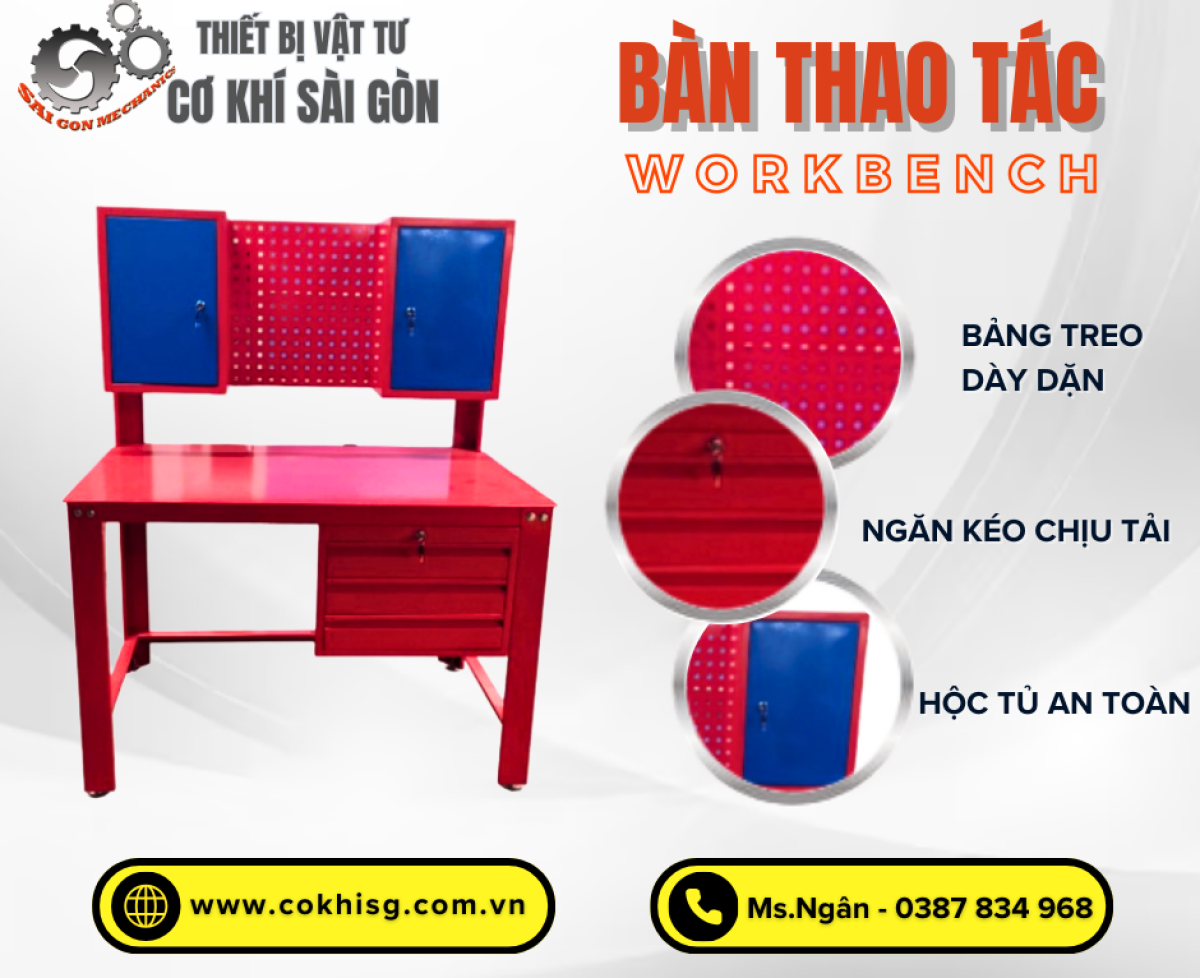 Bàn thao tác cơ khí