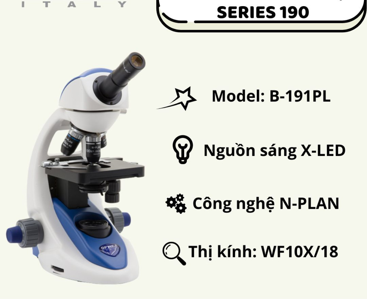 Kính hiển vi sinh học series 190