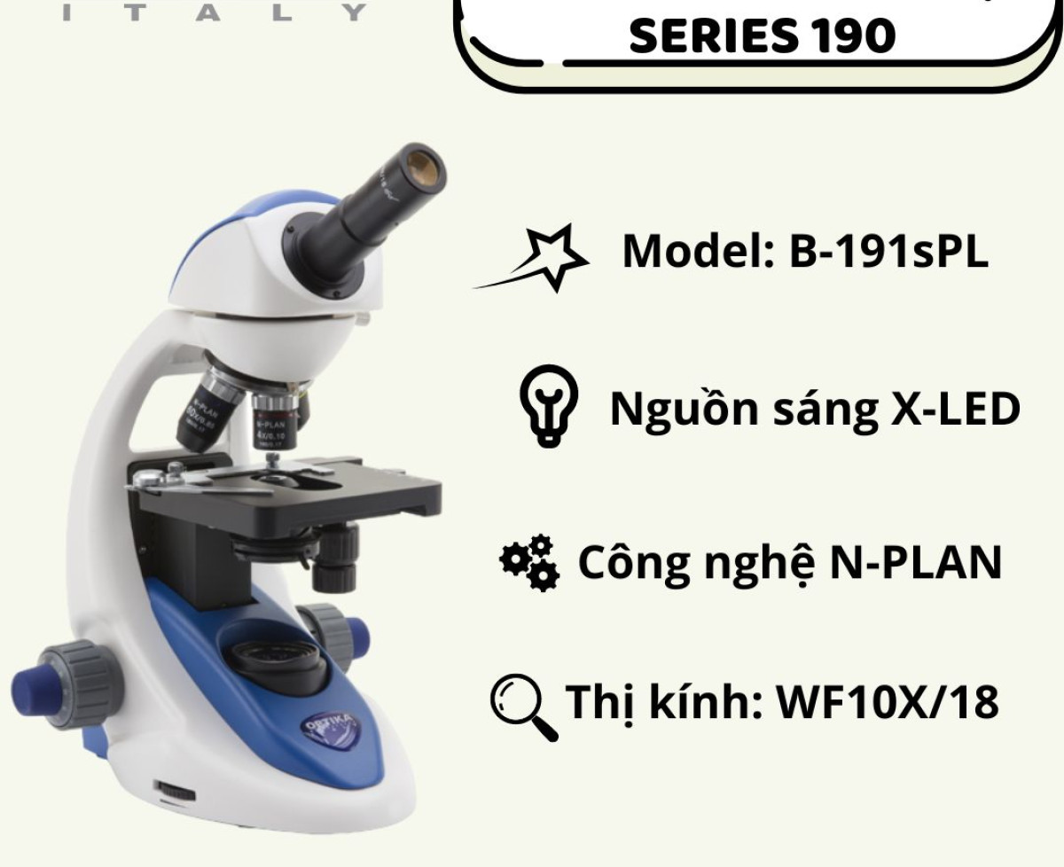 Kính hiển vi sinh học series 190
