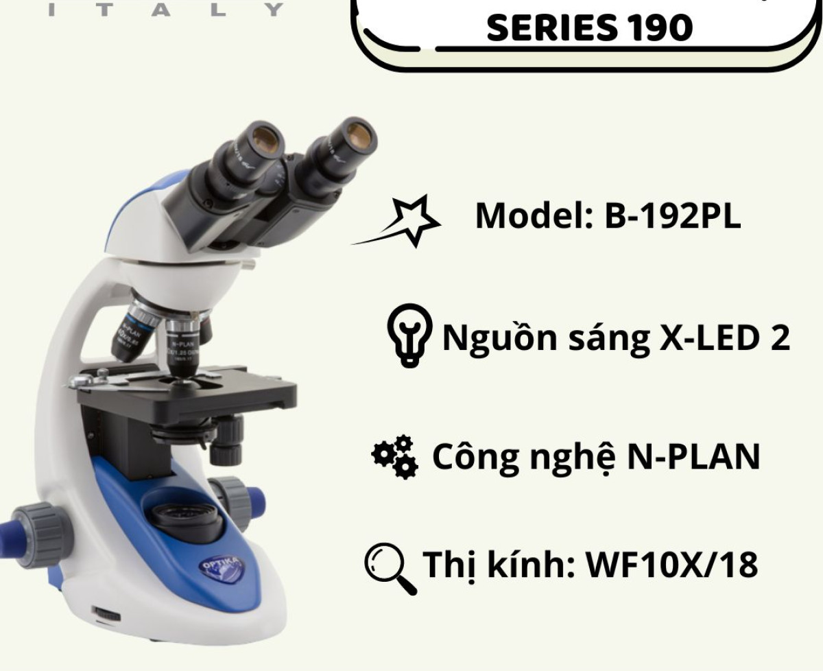 Kính hiển vi sinh học series 190