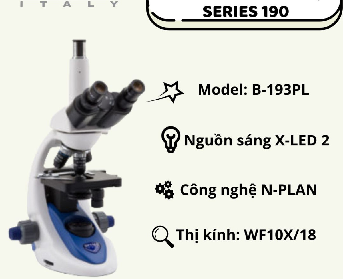 Kính hiển vi sinh học series 190