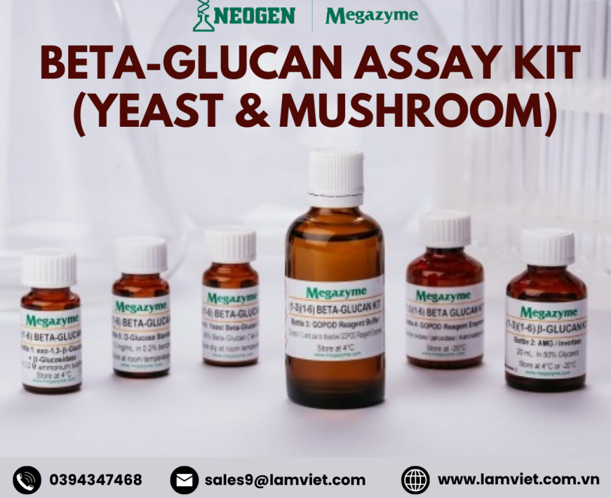 Bộ kit test Beta-Glucan (Yeast & Mushroom)