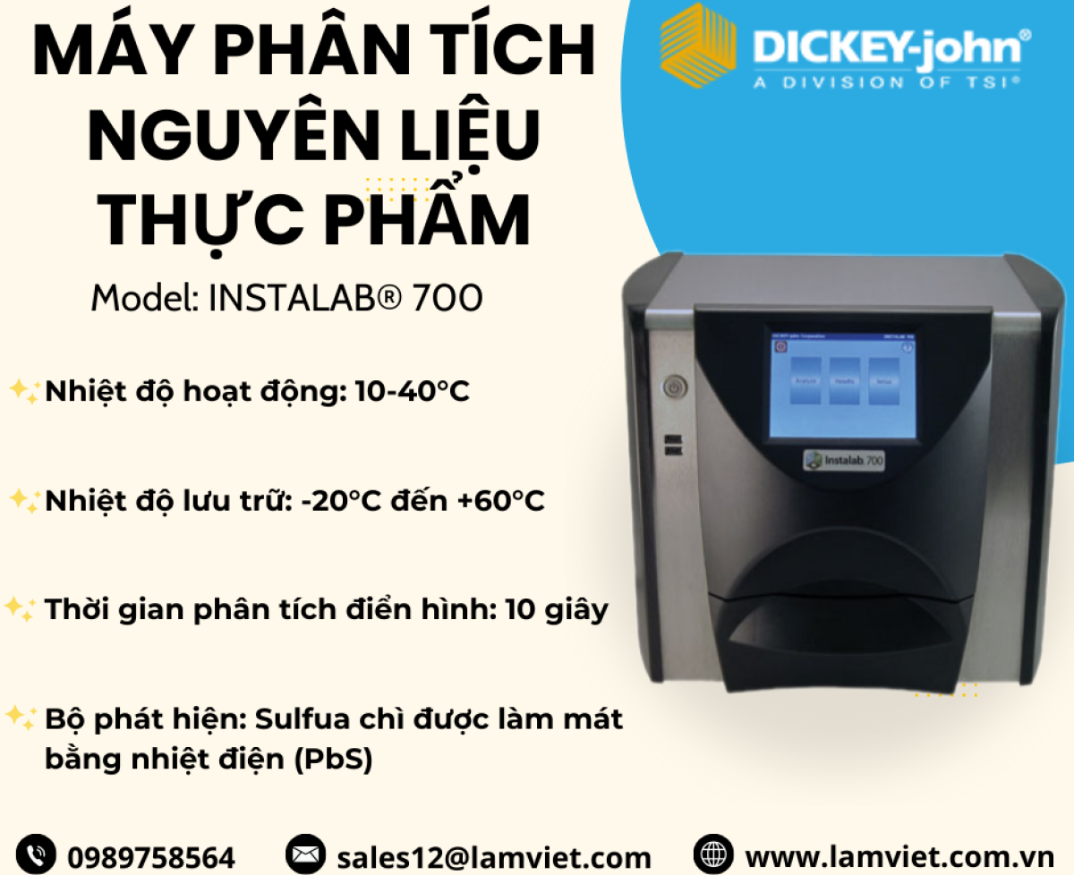 Máy phân tích nguyên liệu thực phẩm NIR