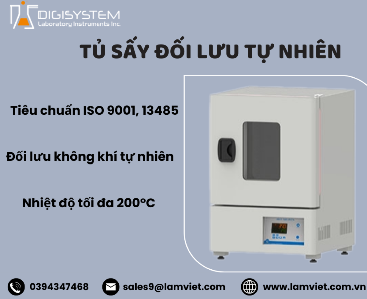 Tủ sấy đối lưu tự nhiên - Digisystem