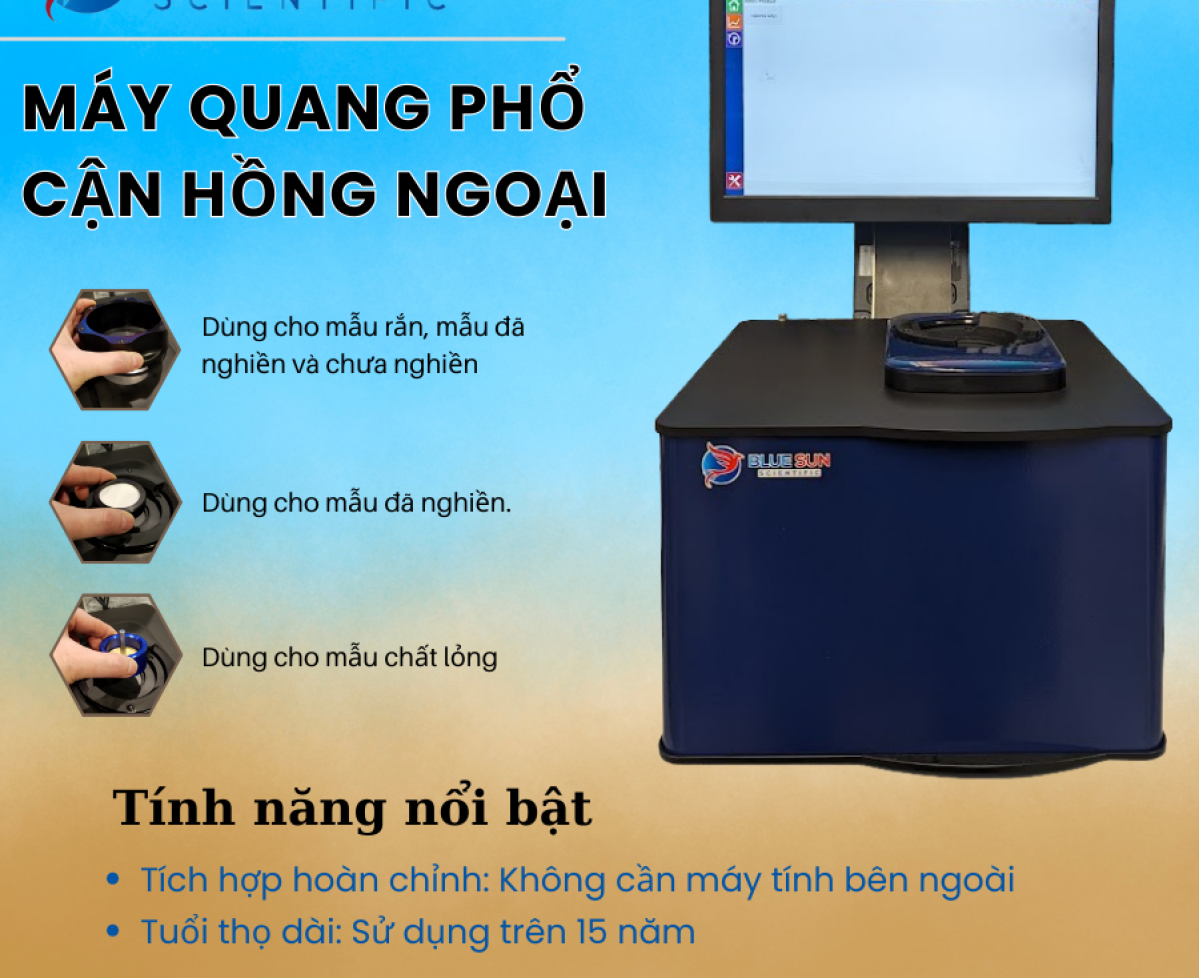 Máy quang phổ cận hồng ngoại (Near Infrared Spectroscopy - NIR)