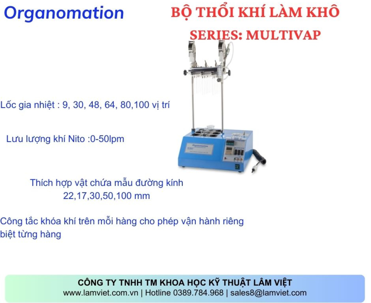 Bộ Thổi Khí Làm Khô MULTIVAP