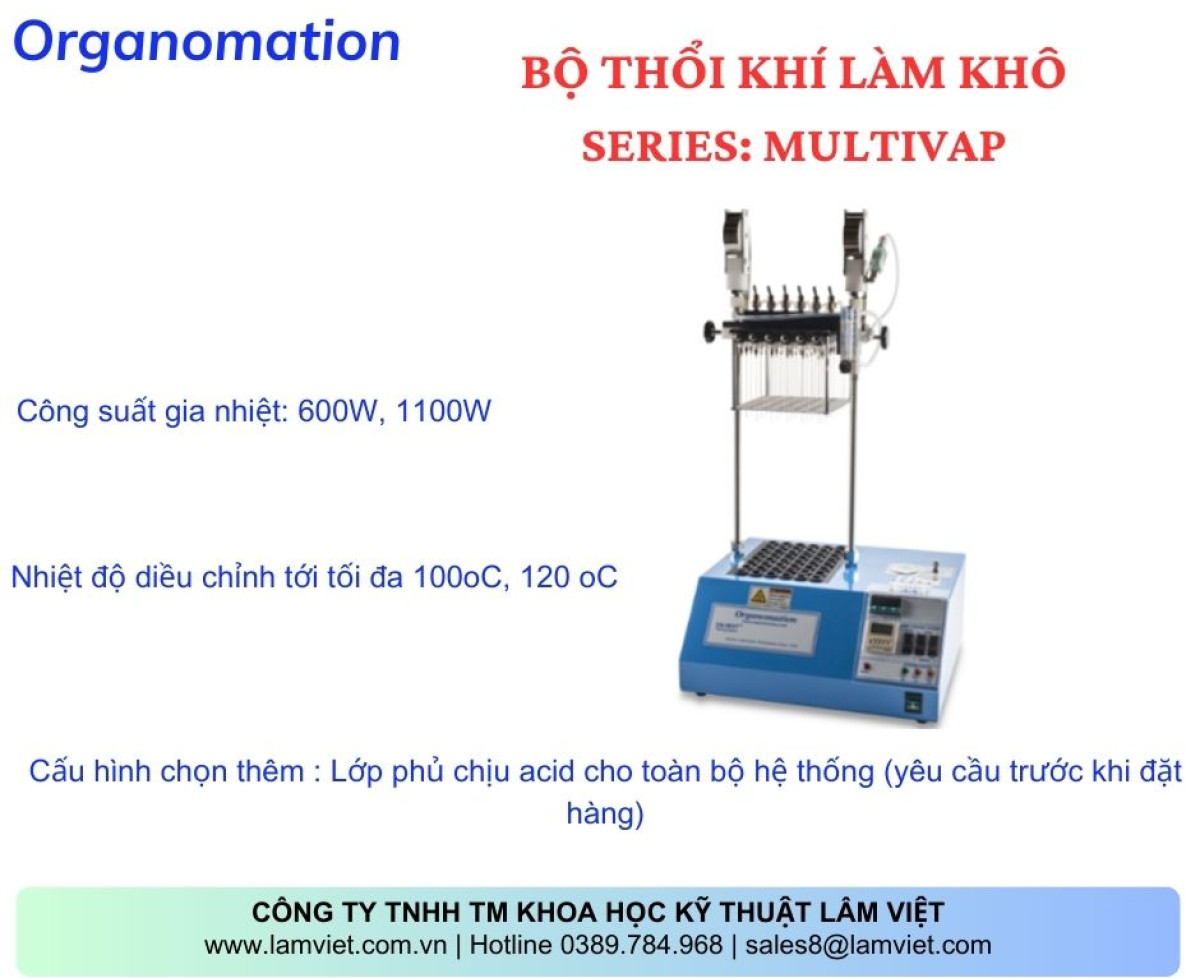 Bộ Thổi Khí Làm Khô MULTIVAP