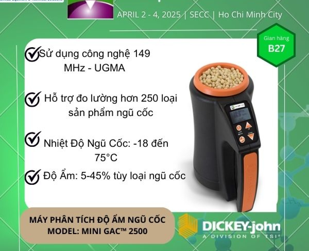 Máy Phân Tích Độ Ẩm Ngũ Cốc Mini GAC 2500