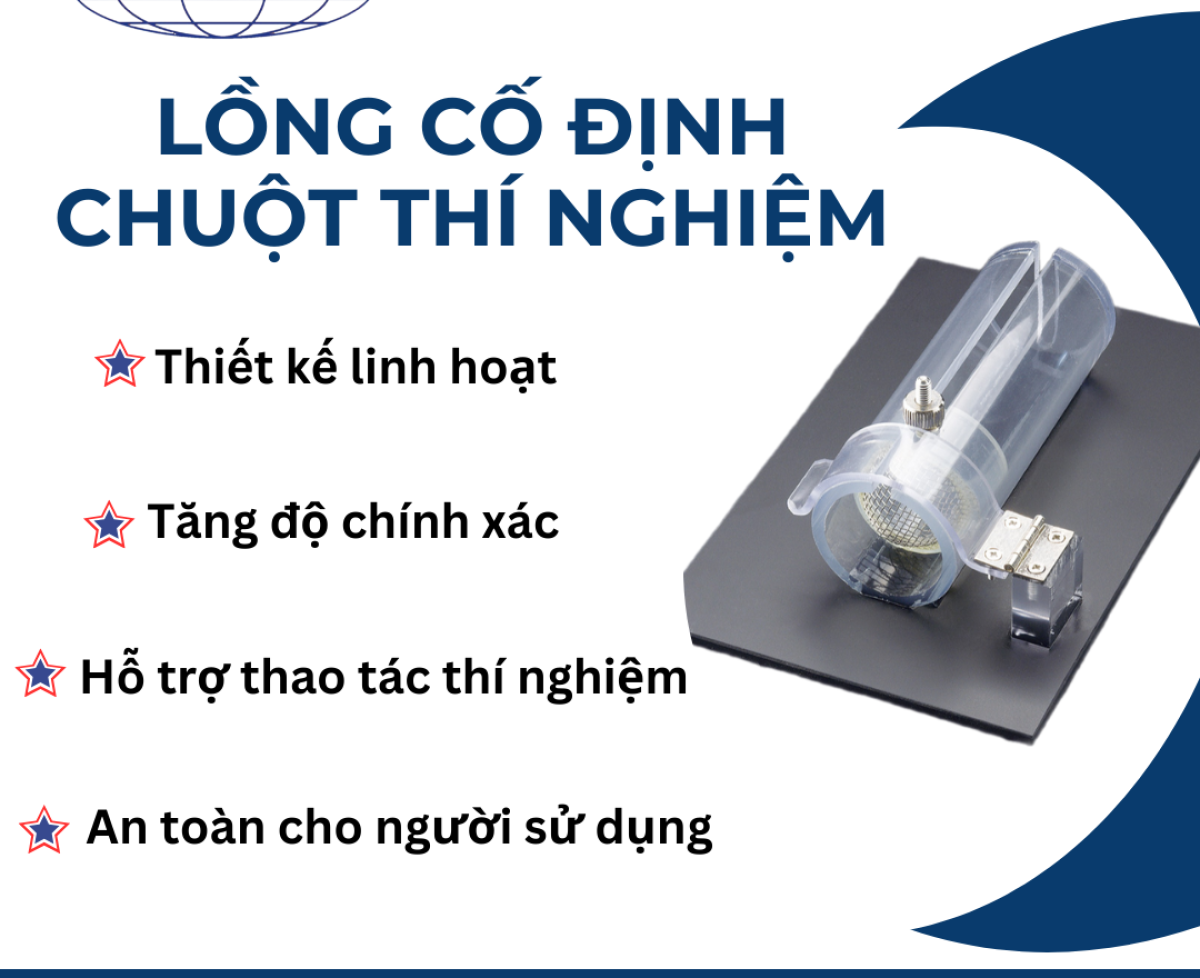 Lồng cố định chuột thí nghiệm