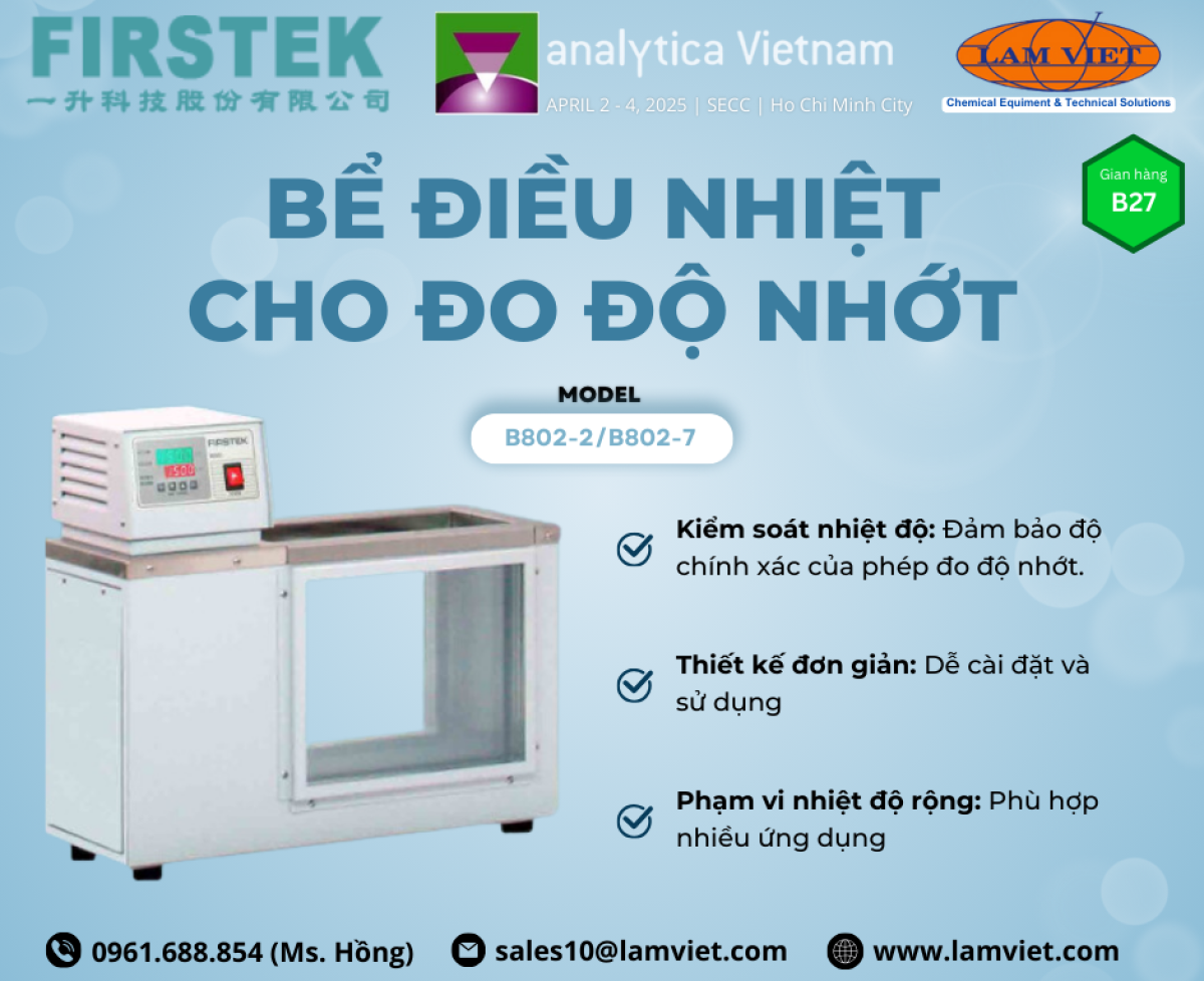 BỂ ĐIỀU NHIỆT CHO ĐO ĐỘ NHỚT