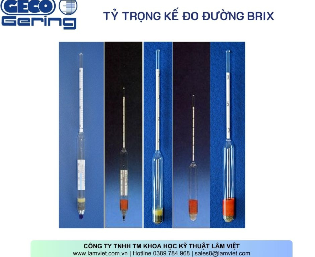 Tỷ trong kế đo đường BRIX