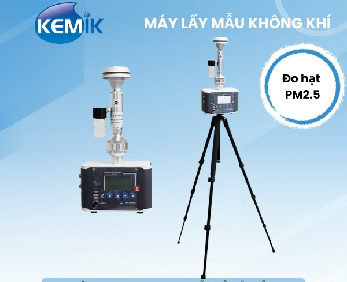 Máy đo bụi mịn Kemik