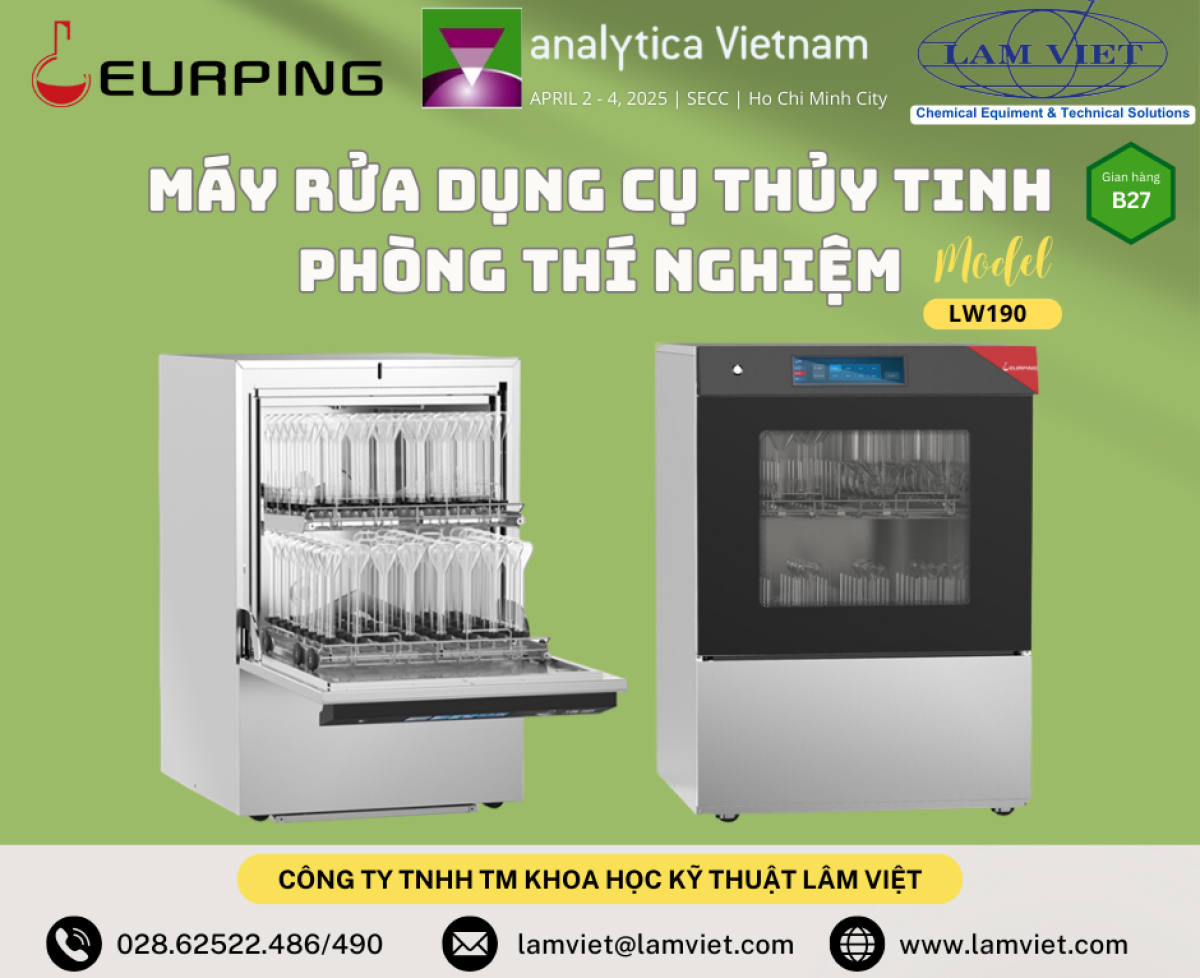 MÁY RỬA DỤNG CỤ THỦY TINH PTN