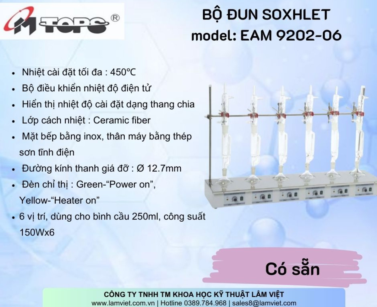 Bếp đun bình cầu (Hàng có sẵn)