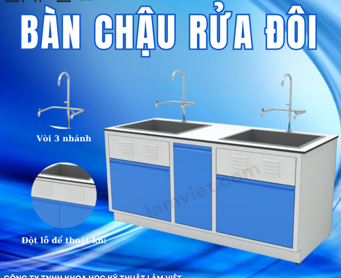 Bàn chậu rửa phòng thí nghiệm