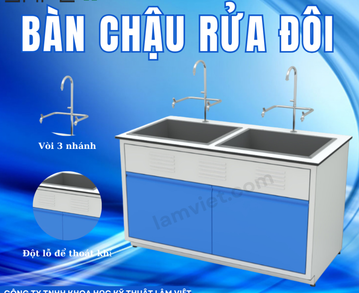 Bàn chậu rửa phòng thí nghiệm