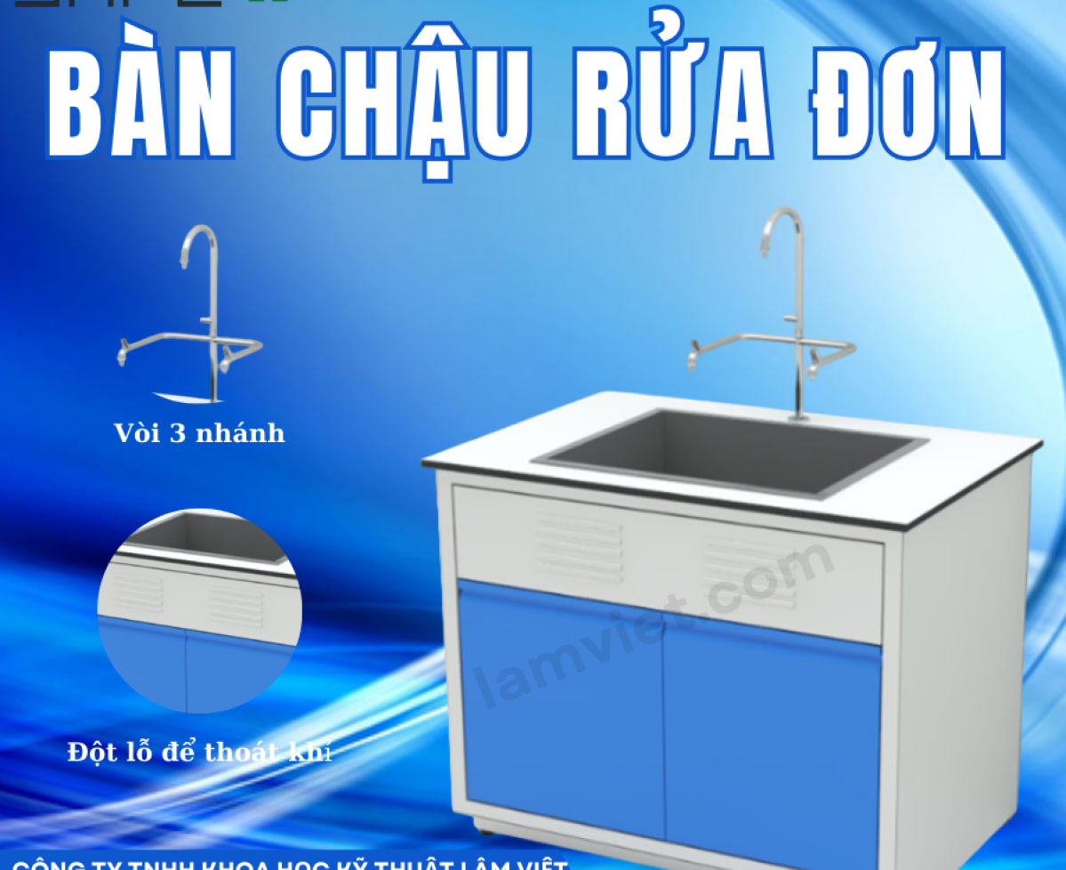 Bàn chậu rửa phòng thí nghiệm