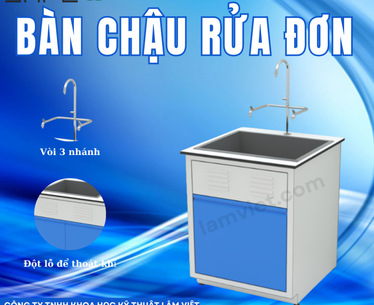 Bàn chậu rửa phòng thí nghiệm