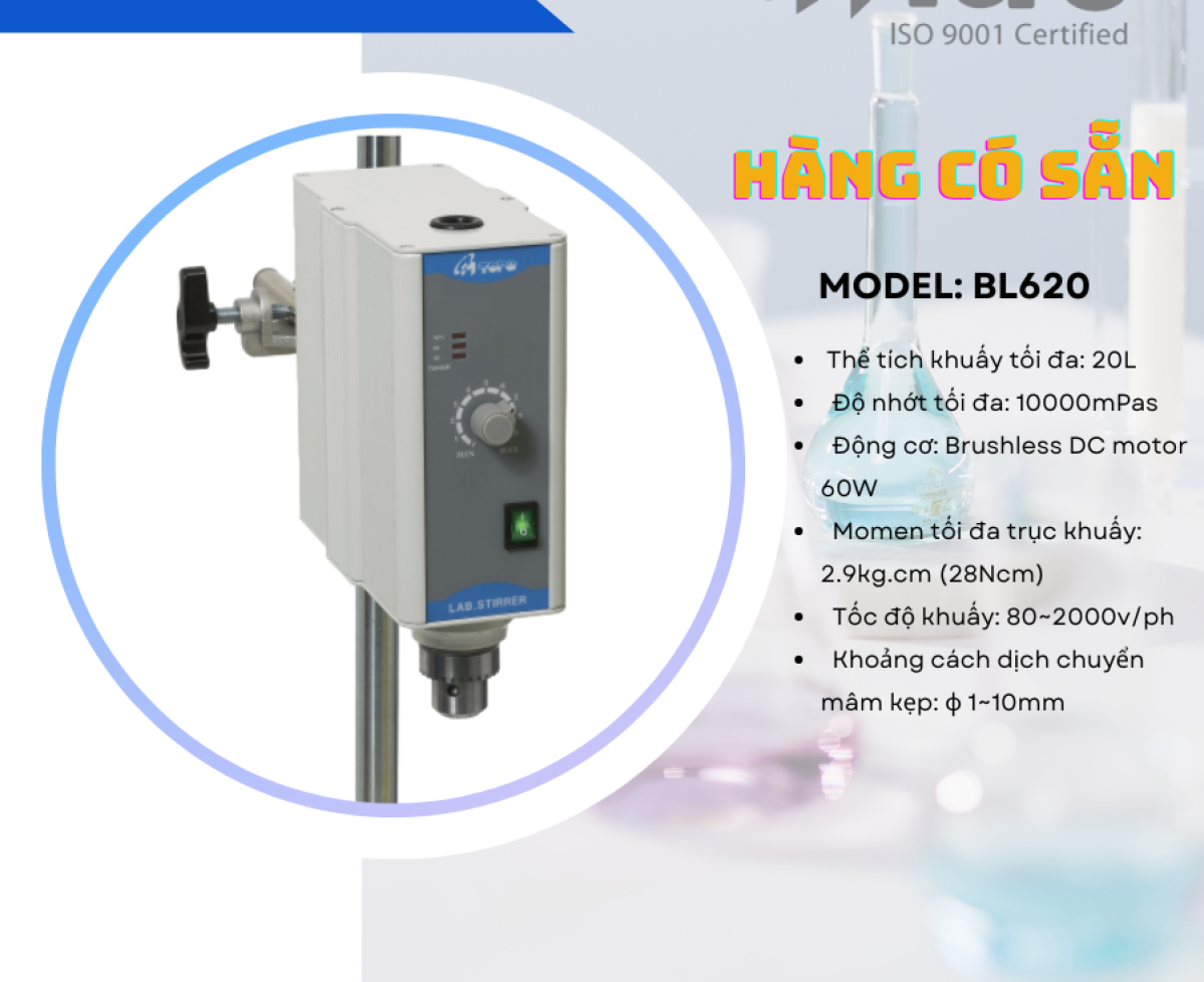 Máy khuấy đũa BL620