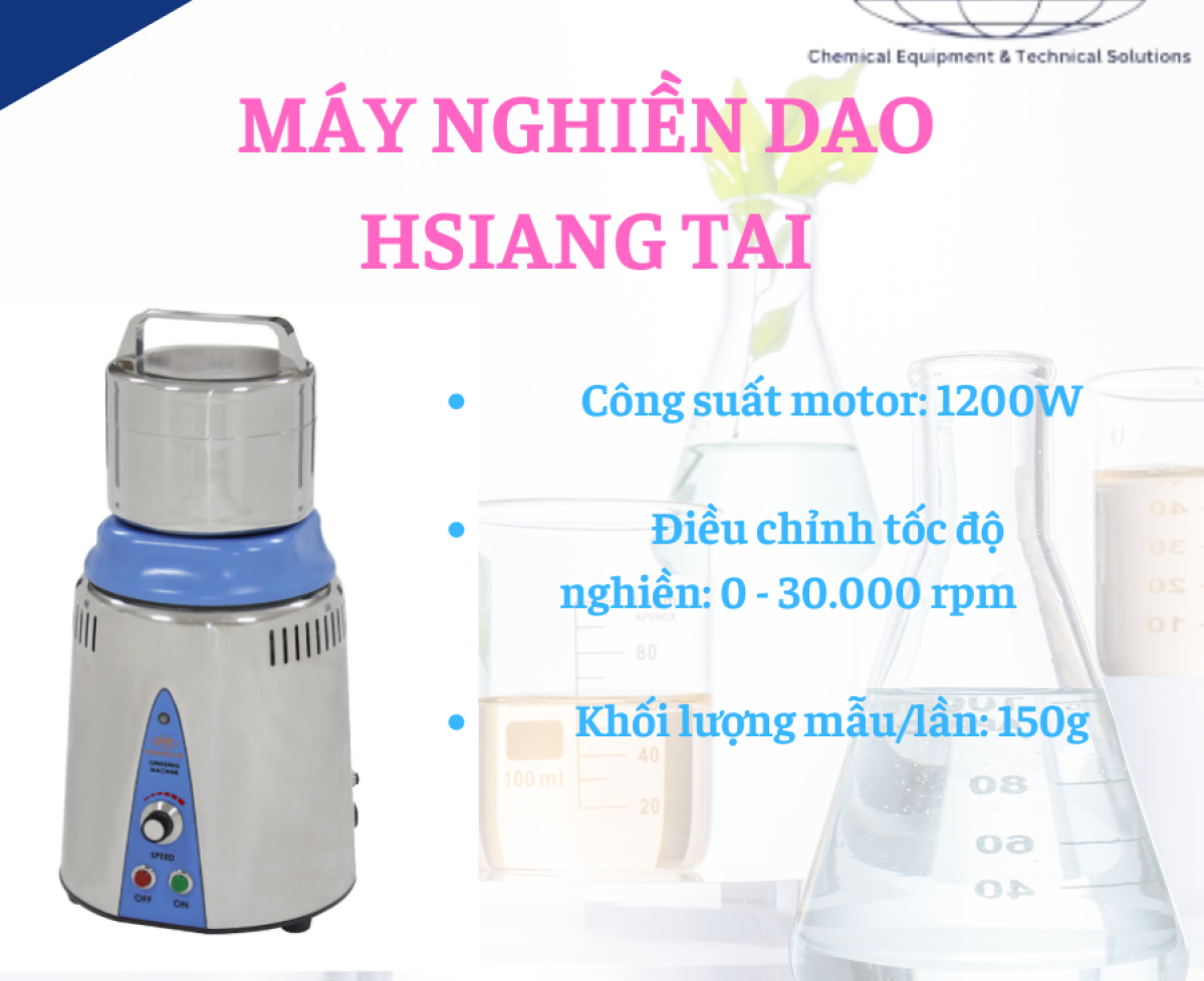 Máy nghiền dao Hsiang Tai