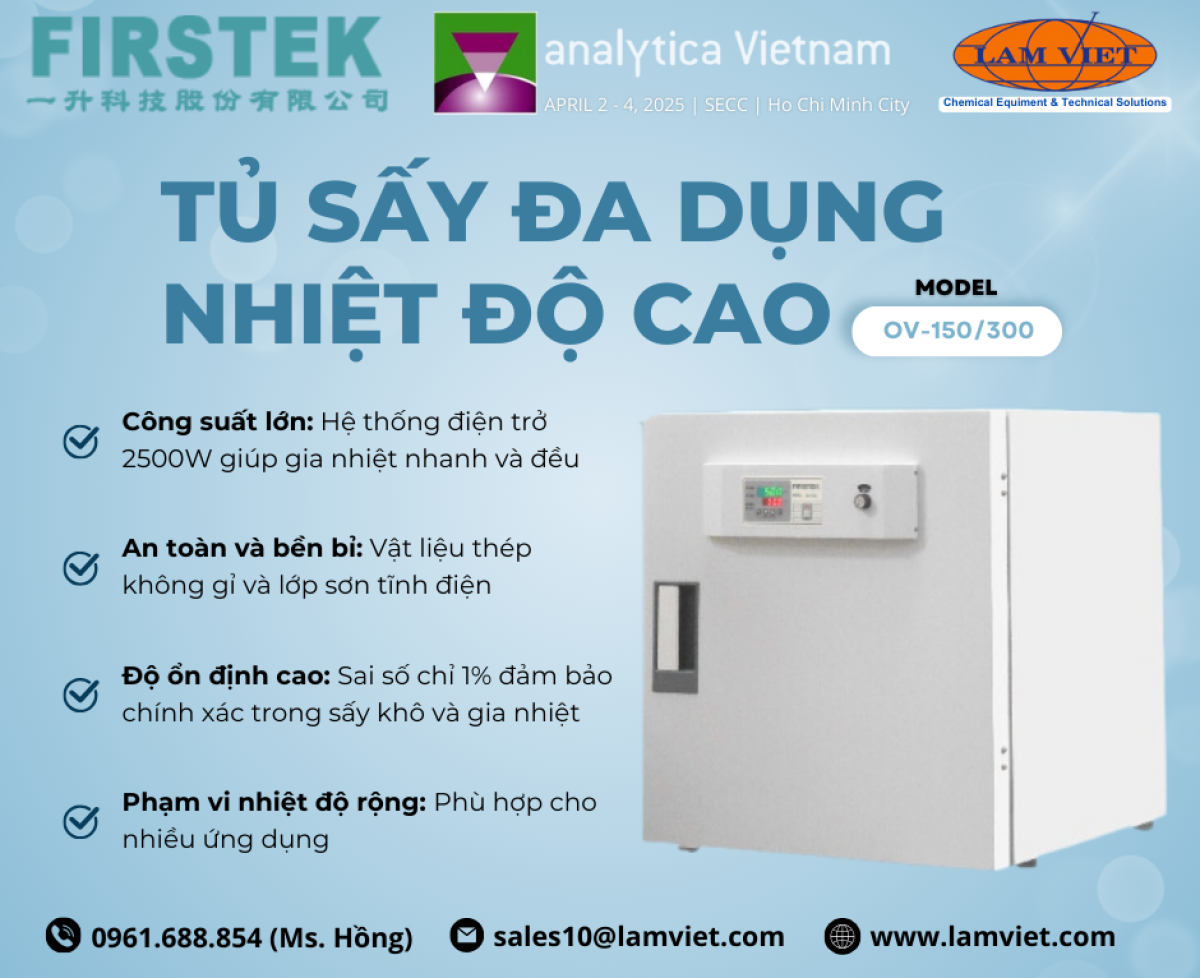 TỦ SẤY ĐA DỤNG NHIỆT ĐỘ CAO