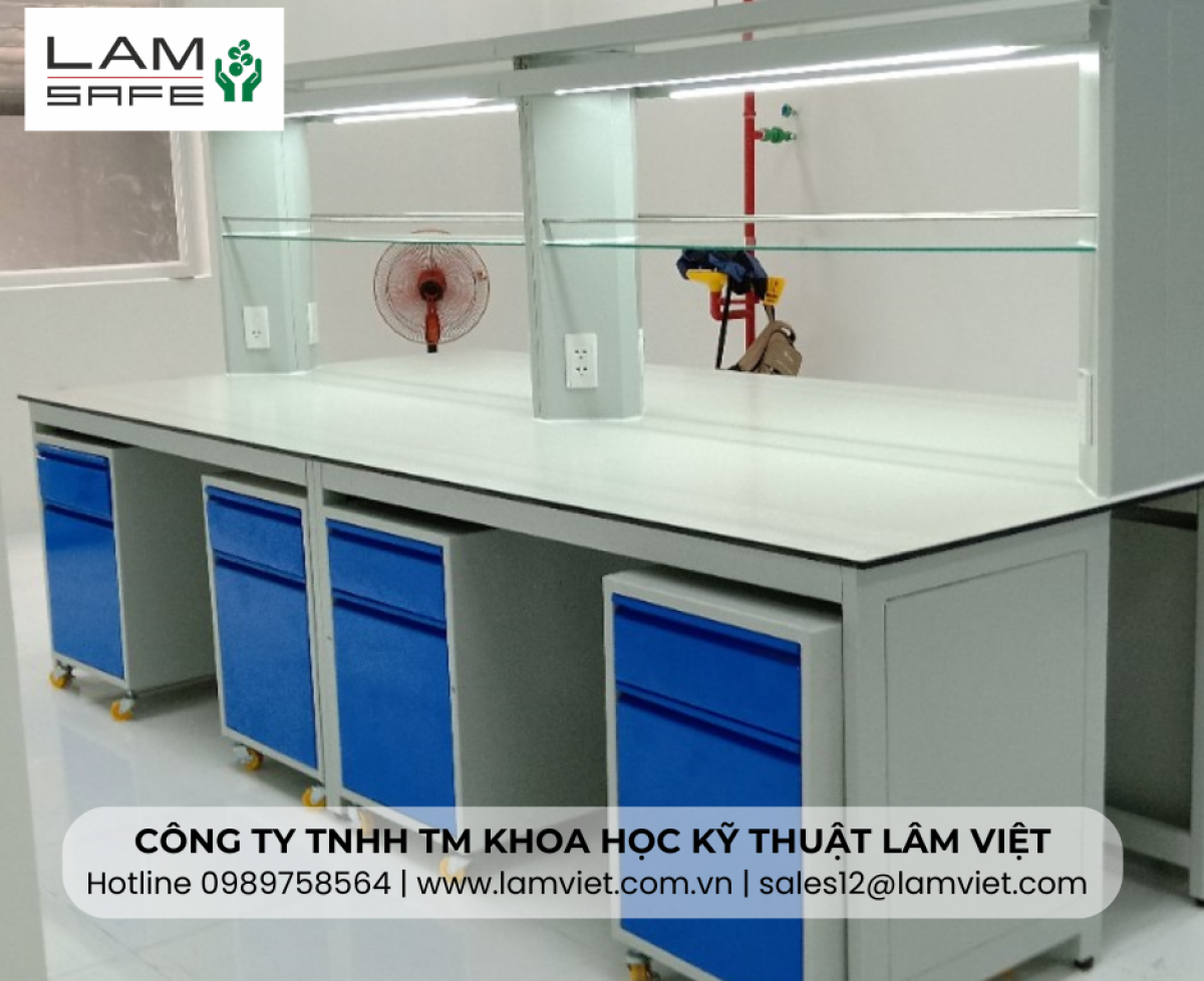 Bàn thí nghiệm cho trường học Lamsafe