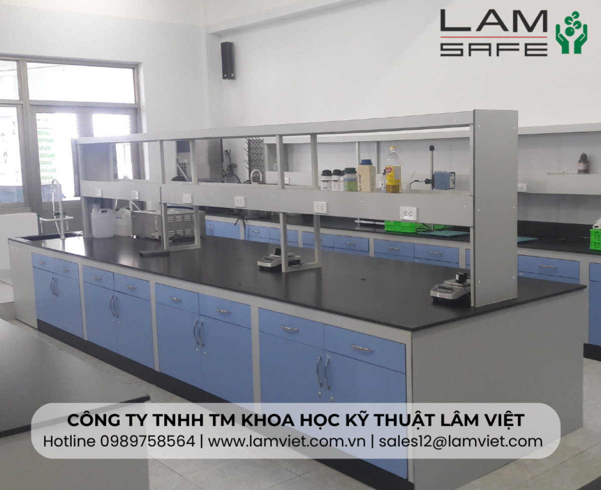 Bàn thí nghiệm cho trường học Lamsafe