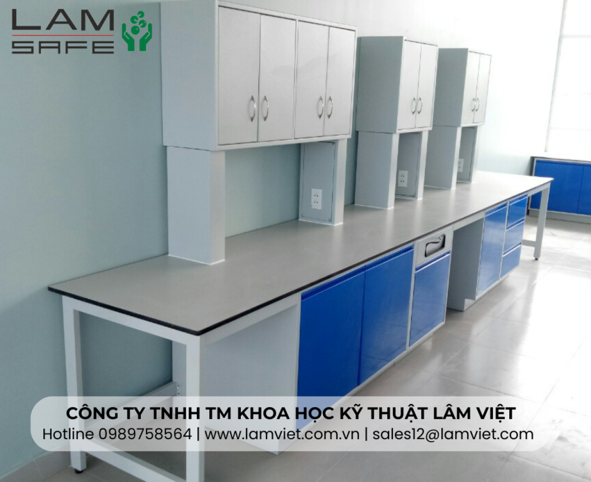 Bàn thí nghiệm cho trường học Lamsafe