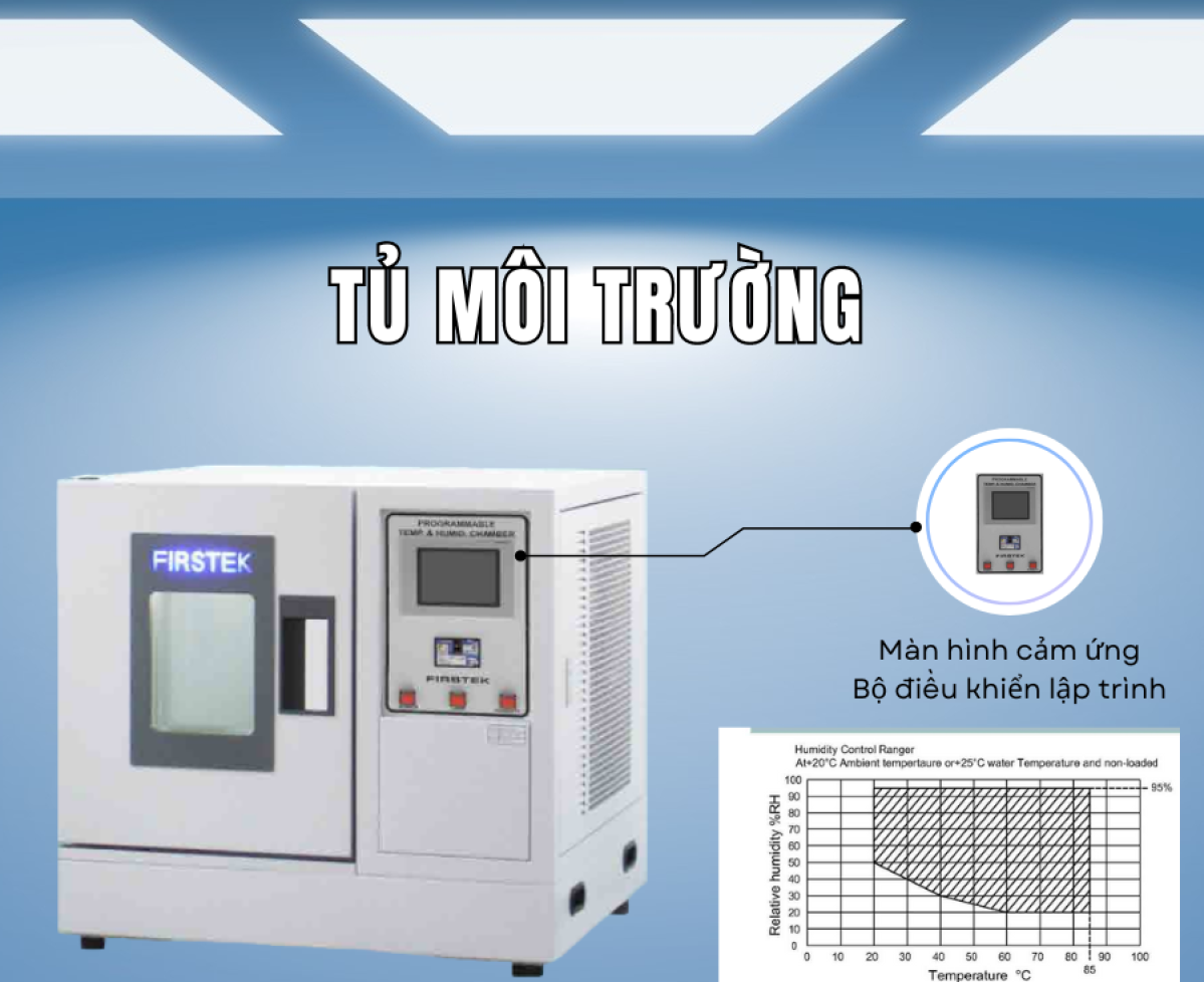 Tủ Môi Trường - Giải Pháp Kiểm Soát Nhiệt Độ Và Độ Ẩm Chính Xác