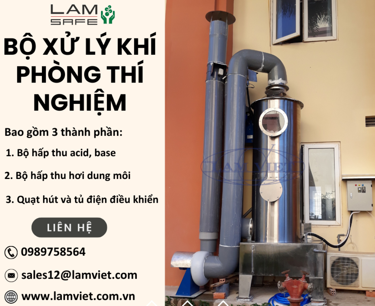 Bộ xử lý khí phòng thí nghiệm Lâm Việt SCI