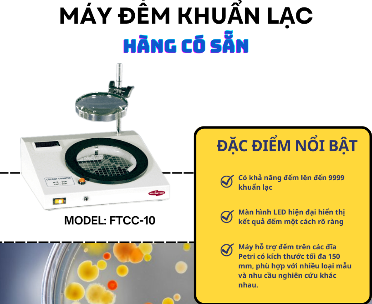 Máy đếm khuẩn lạc