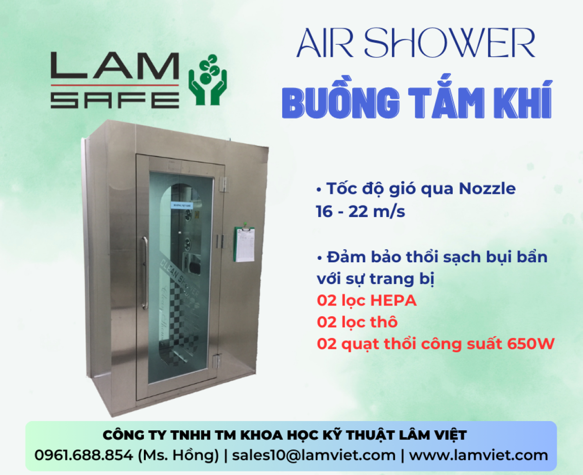 Air Shower (Buồng tắm khí)