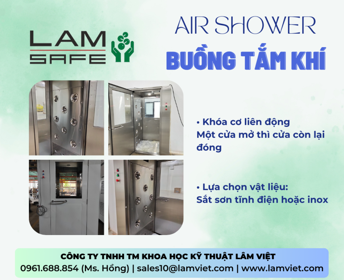 Air Shower (Buồng tắm khí)