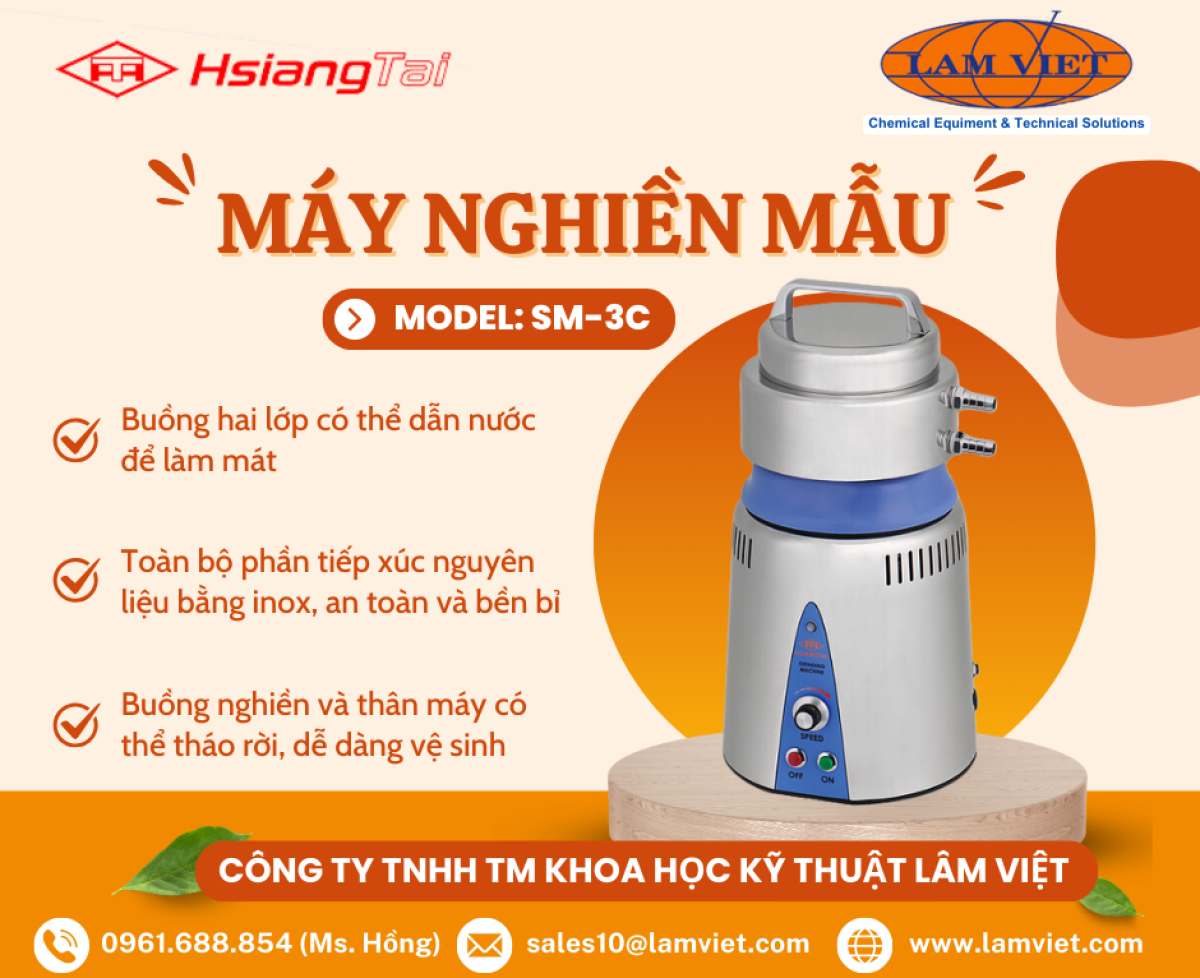 Máy nghiền mẫu – HsiangTai