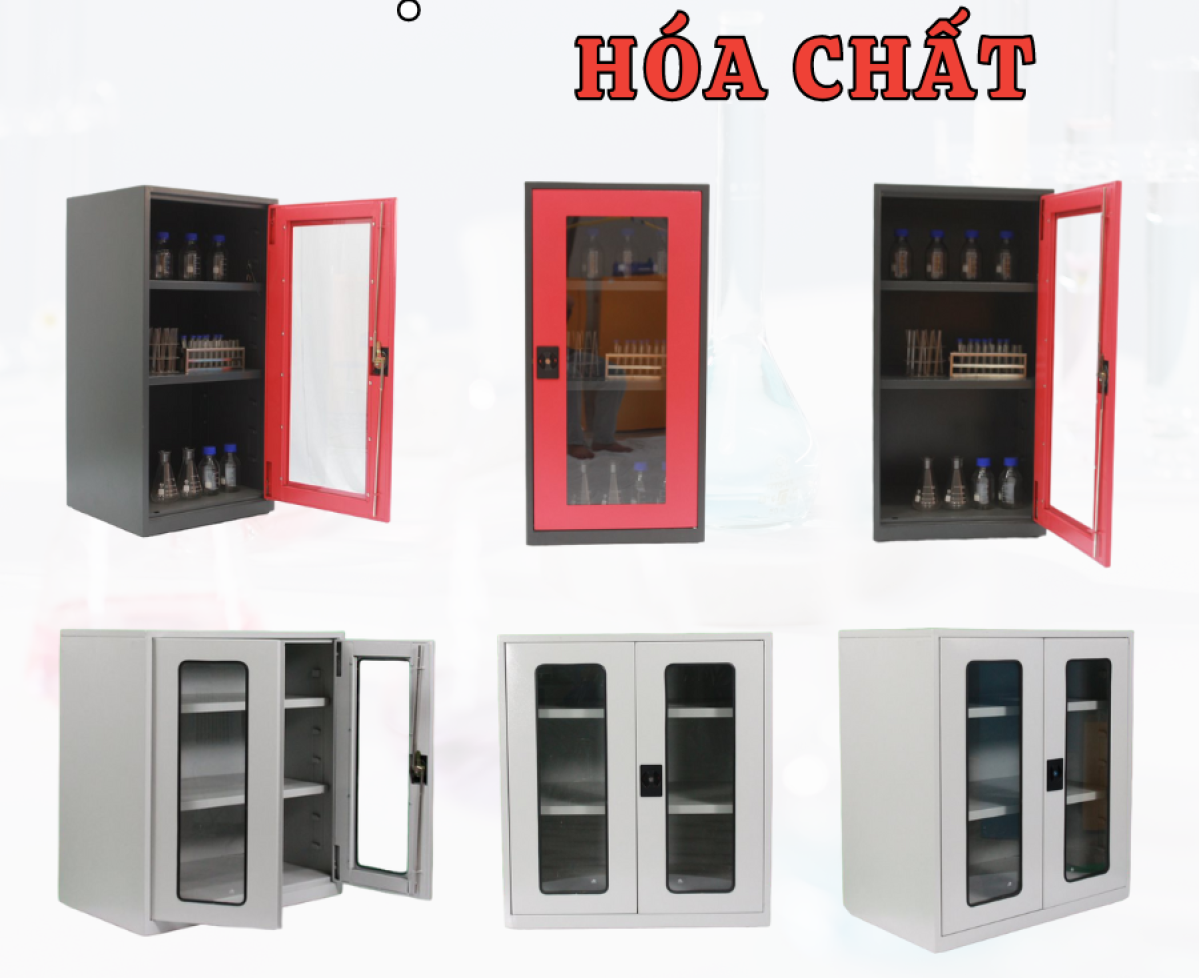 Tủ đựng hóa chất trong phòng thí nghiệm