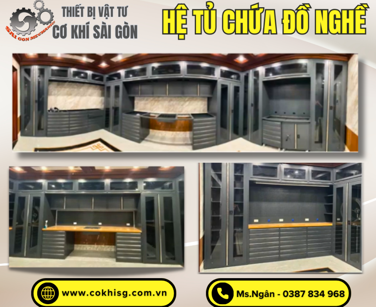 Tủ garage cao cấp